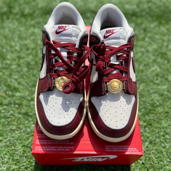 NIKE DUNK JUST DO IT SAIL/TEAM RED - Picture 3 of 4